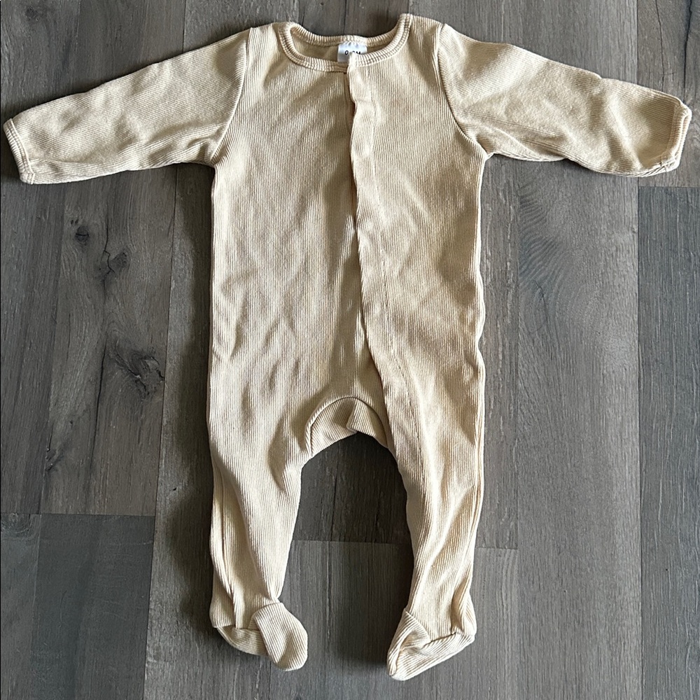 Cream Baby Onesie
